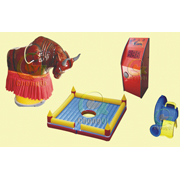 inflatable bull riding machine